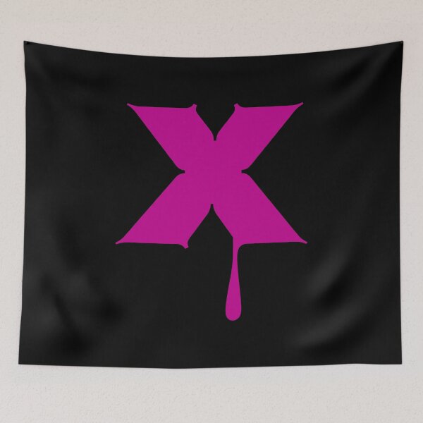 Item preview, Dripping Purple Letter X designed and sold by Jeallan Designs.