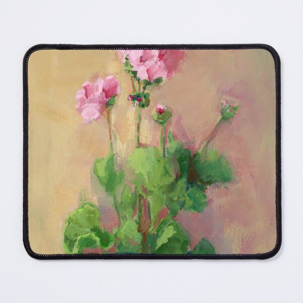 Item preview, Pink Geranium Original Painting designed and sold by Anne Marie Propst.