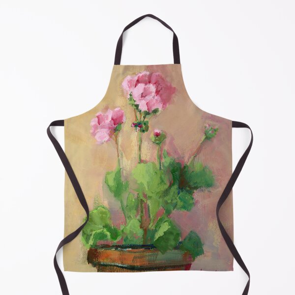 Item preview, Pink Geranium Original Painting designed and sold by Anne Marie Propst.