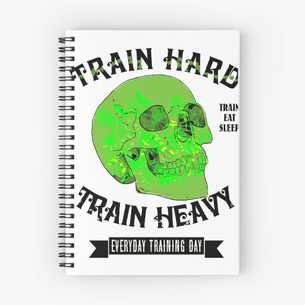 Item preview, Train Hard Train Heavy designed and sold by Wilfried van Dokkumburg.
