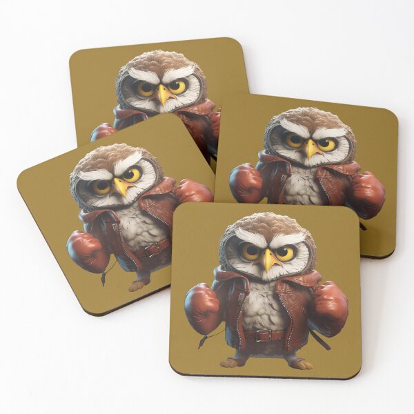 Item preview, Boxing Owl designed and sold by HappyThanadol.