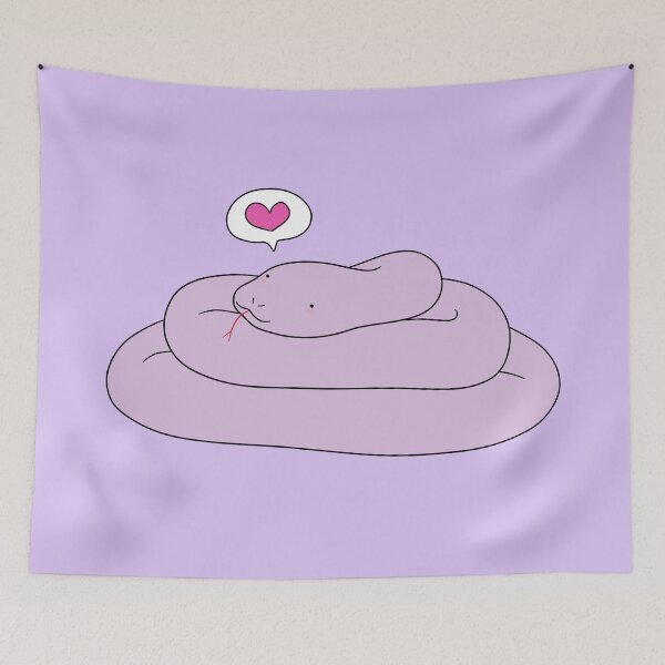 Item preview, Purple Love Snake  designed and sold by SaradaBoru.