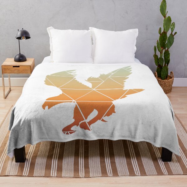 Item preview, Gradient Eagle - Geometric Eagle Silhouette in Colorful Gradient v1 designed and sold by ThiagoSDantas.