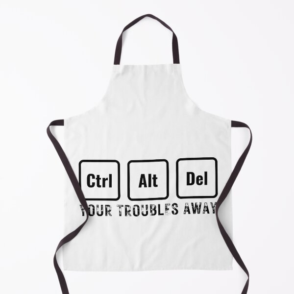 Item preview, Ctrl + Alt + Del Your Troubles Away_a designed and sold by thematics.