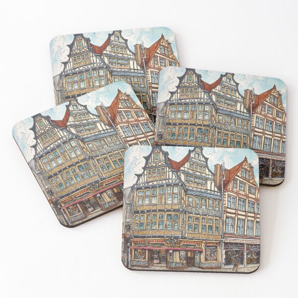 Item preview, Bremen city drawing designed and sold by ComicsFactory.