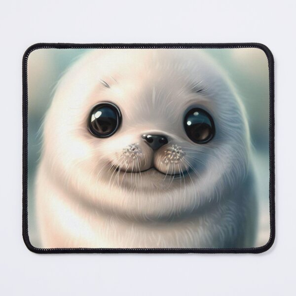 Item preview, Cute Seal - Cute Baby Animals designed and sold by baby-animal-art.