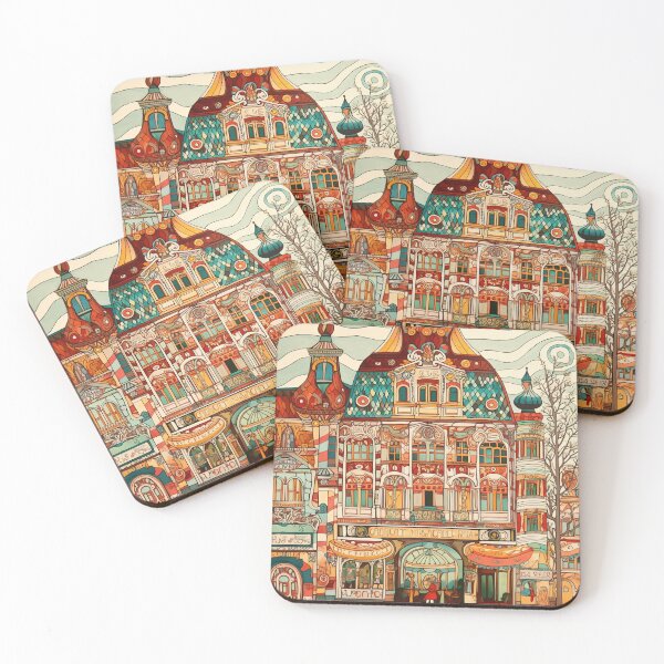 Item preview, Brandenburg city drawing designed and sold by ComicsFactory.