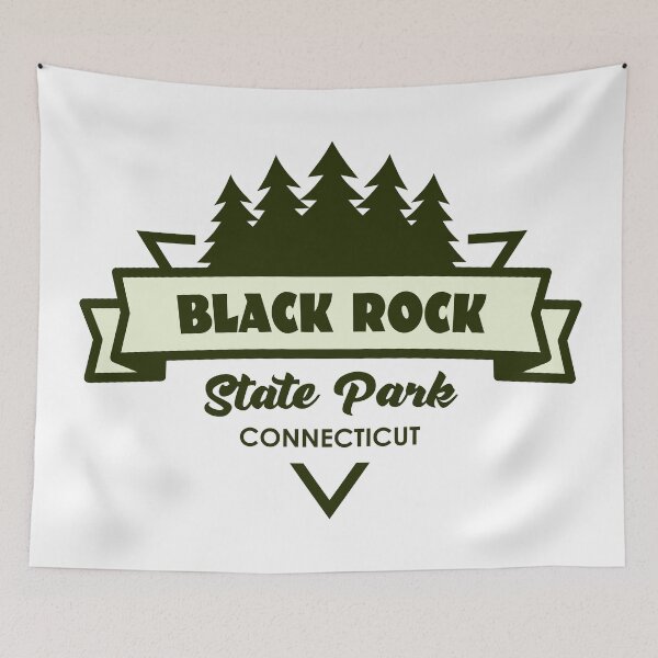 Item preview, Black Rock State Park Connecticut Trees And Ribbon designed and sold by bivenart.