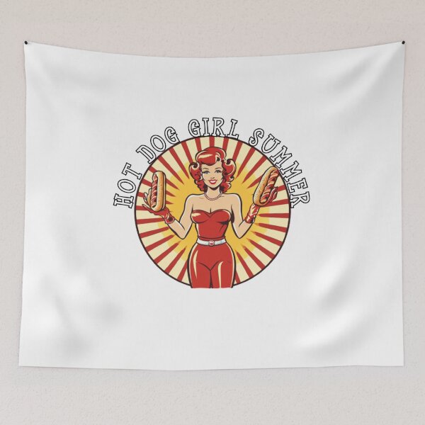 Item preview, HOT DOG GIRL SUMMER designed and sold by Tee Studio.