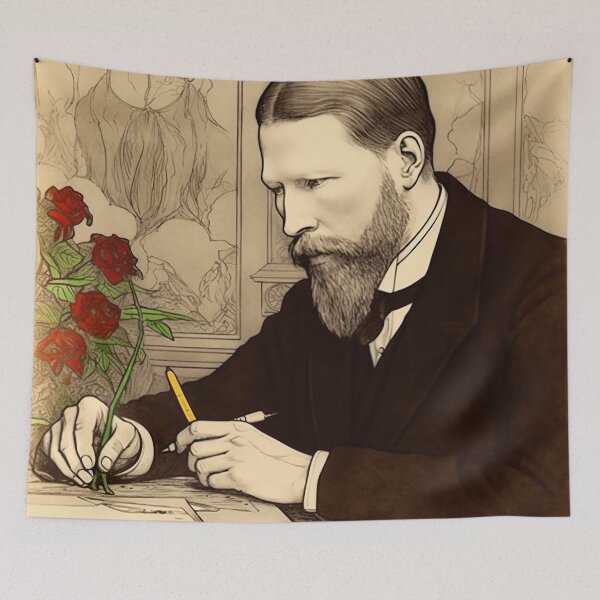 Item preview, Bram Stoker author designed and sold by ComicsFactory.