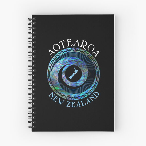 Item preview, NEW ZEALAND KIWI KORU RINGS PAUA designed and sold by Madjack Tees Kiwi SuperStore.