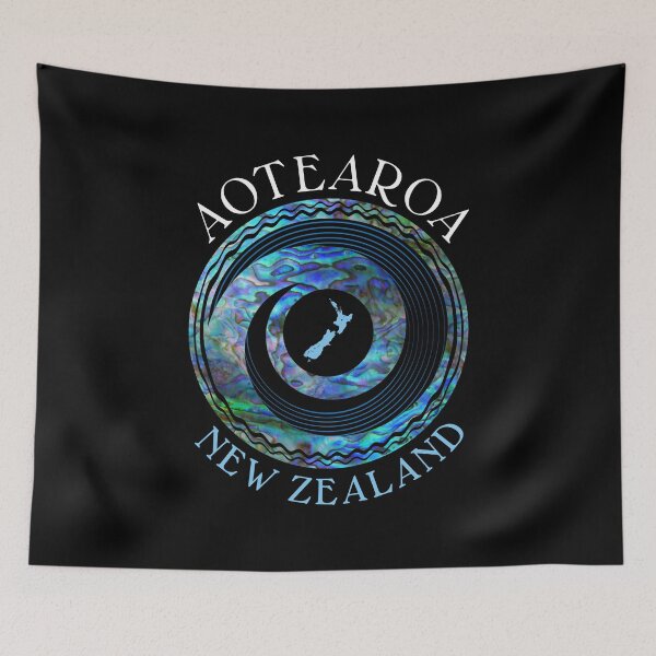 Item preview, NEW ZEALAND KIWI KORU RINGS PAUA designed and sold by Madjack Tees Kiwi SuperStore.