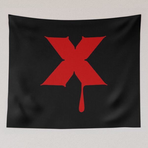 Item preview, Dripping Red Letter X designed and sold by Jeallan Designs.