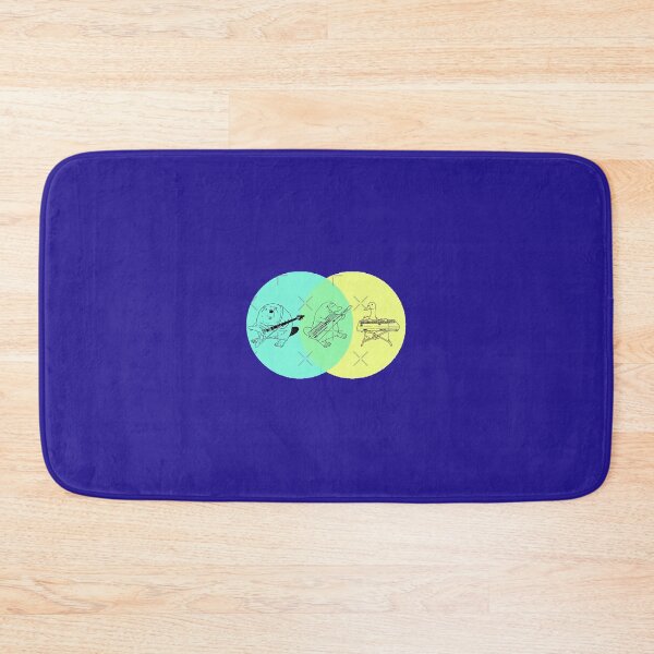 Item preview, Keytar Platypus Venn Diagram   	 designed and sold by sphykpggbwm48.