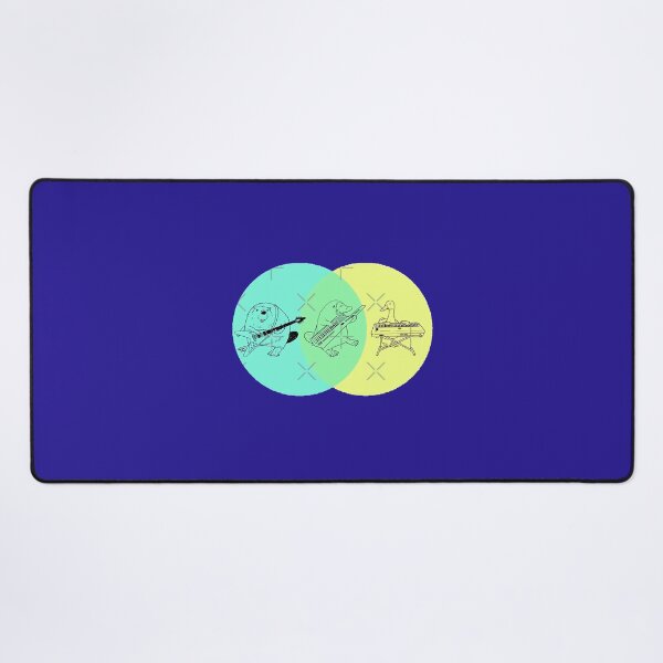 Item preview, Keytar Platypus Venn Diagram   	 designed and sold by sphykpggbwm48.