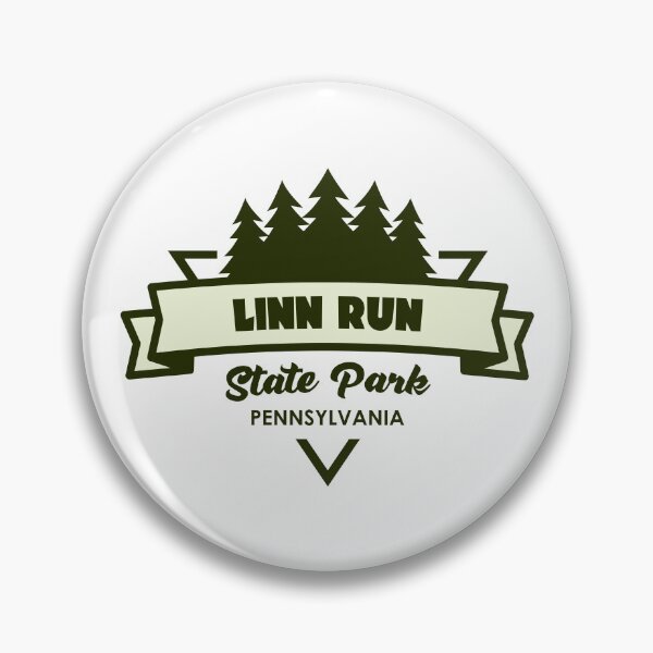Item preview, Linn Run State Park Pennsylvania Trees And Ribbon designed and sold by bivenart.