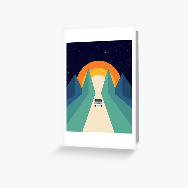 Wonderful Trip Greeting Card