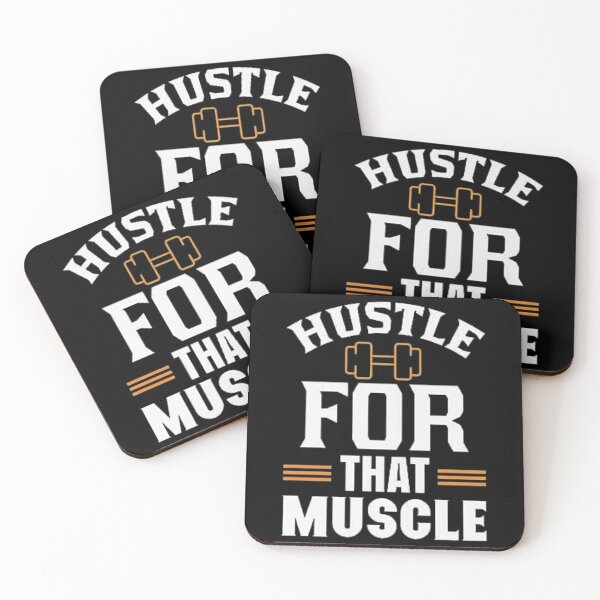 Item preview, Hustle for that Muscle designed and sold by CozyCoz.