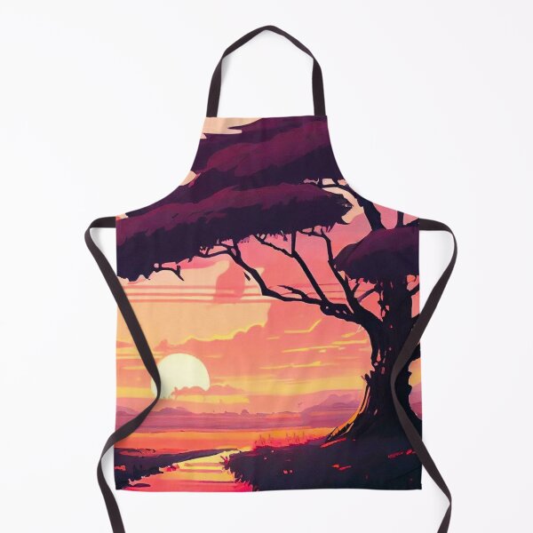 Item preview, Sunset Tree Grasslands Fantasy designed and sold by TheFullFantasy.