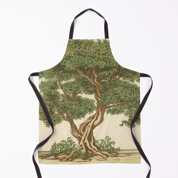 Item preview, Boxwood tree drawing designed and sold by ComicsFactory.