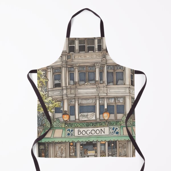 Item preview, Boston city drawing designed and sold by ComicsFactory.