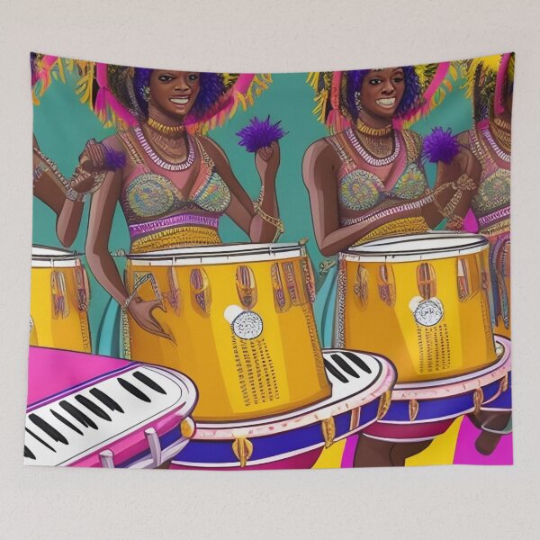 Item preview, Pattern of Notting Hill Carnival 20 designed and sold by SpecialForceART.
