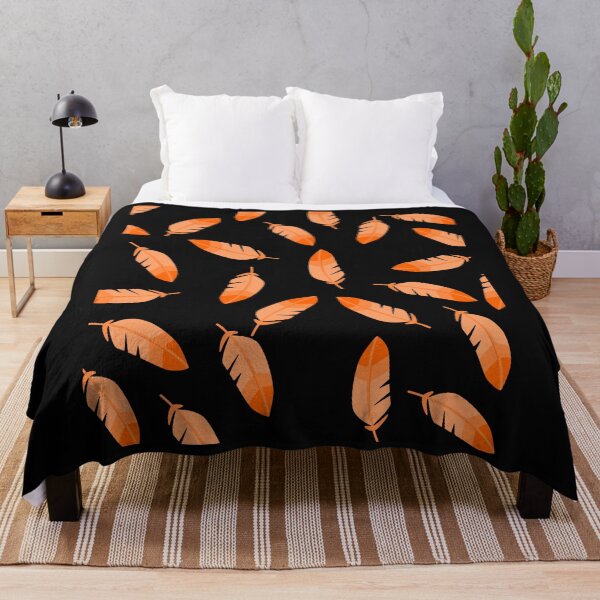 Item preview, Feather Pattern Orange designed and sold by Cactus202.