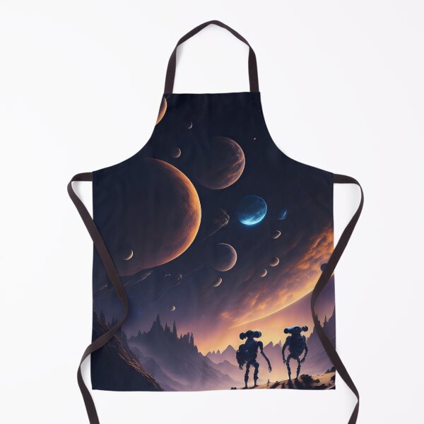 Item preview, Robot and Galaxy designed and sold by imabbasanwar.
