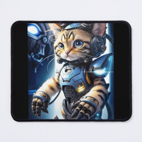Item preview, Cute cat in the future designed and sold by Mahkor.