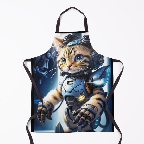 Item preview, Cute cat in the future designed and sold by Mahkor.