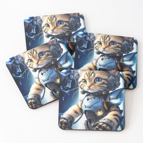 Item preview, Cute cat in the future designed and sold by Mahkor.