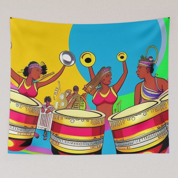 Item preview, Pattern of Notting Hill Carnival 21 designed and sold by SpecialForceART.