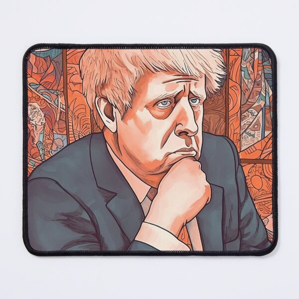 Item preview, Boris Johnson leader designed and sold by ComicsFactory.
