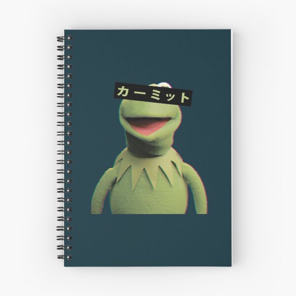 Item preview, Kermit the frog vaporwave   designed and sold by gaulimka.