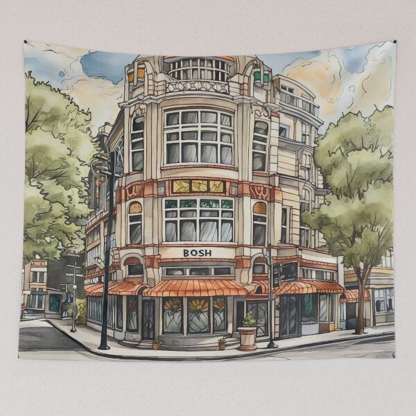 Item preview, Boise city drawing designed and sold by ComicsFactory.