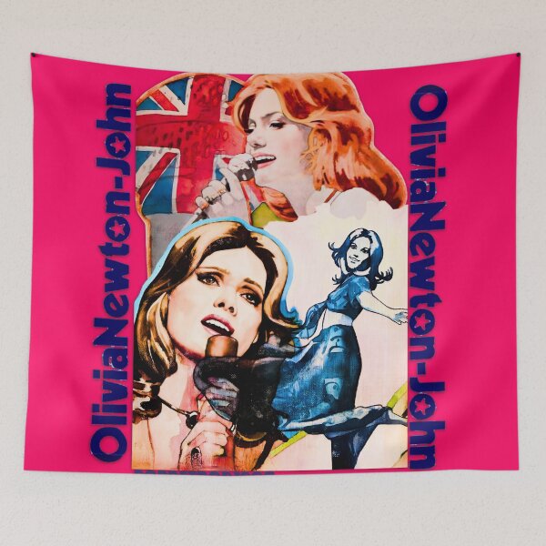 Item preview, Olivia Newton-John Sunshine Supergirl 1970s Superstar Designed by PopRetroDisco designed and sold by popretrodisco.