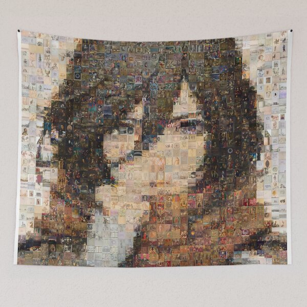 Item preview, The girl with the red scarf designed and sold by MangaHorse.