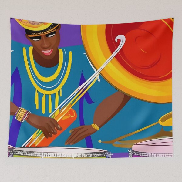 Item preview, Pattern of Notting Hill Carnival 24 designed and sold by SpecialForceART.