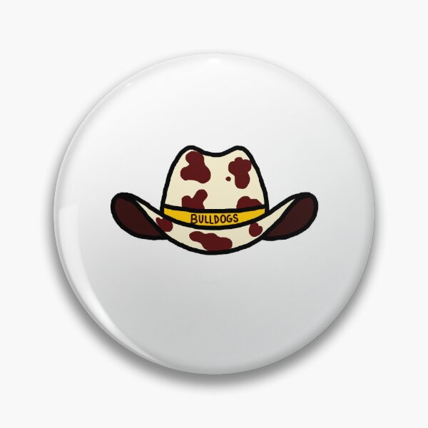 Item preview, Bulldogs Maroon Spotted Cowboy Hat - UMD designed and sold by janyla-hkempf.