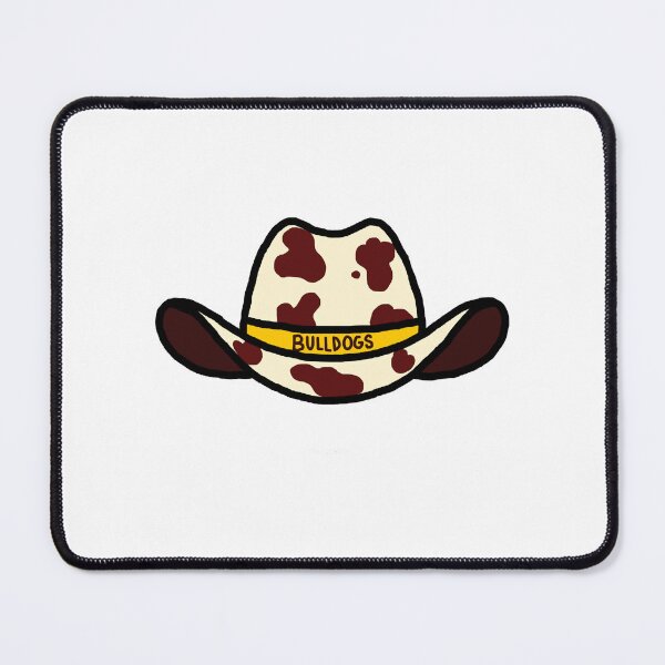 Item preview, Bulldogs Maroon Spotted Cowboy Hat - UMD designed and sold by janyla-hkempf.
