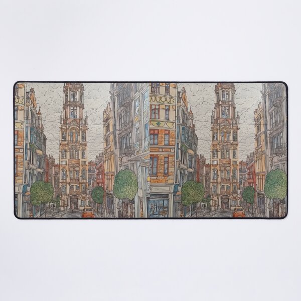 Item preview, Bogota city drawing designed and sold by ComicsFactory.