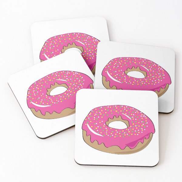Item preview, Pink sprinkled donut designed and sold by LudaRu.