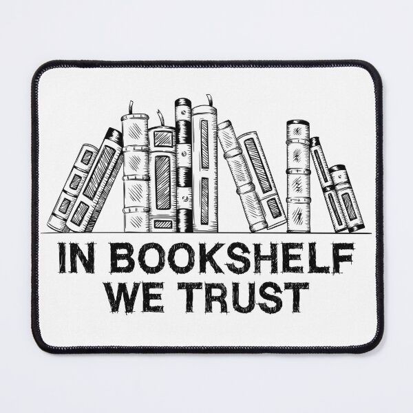 Item preview, In Bookshelf We Trust designed and sold by MintaApparel.