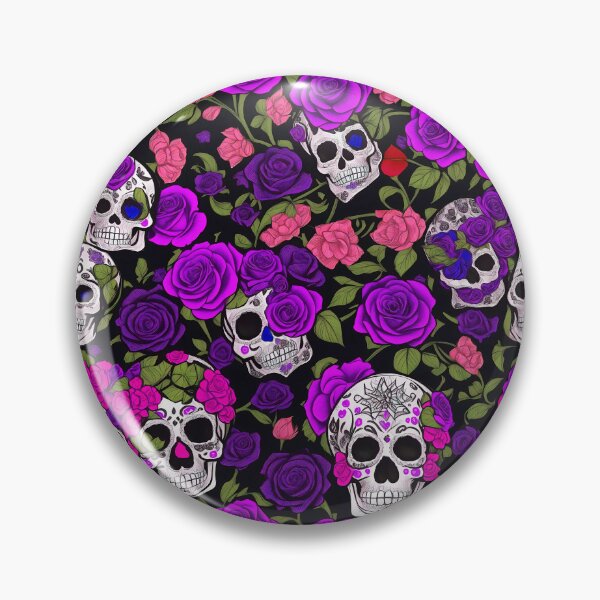 Item preview, Sugar Coated Bones Sugar Skull Pattern designed and sold by MindWave THC.