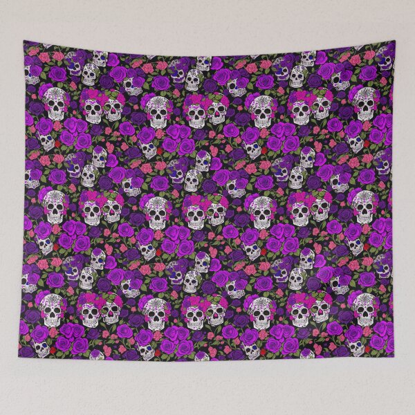 Item preview, Sugar Coated Bones Sugar Skull Pattern designed and sold by MindWave THC.