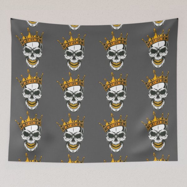 Artikelvorschau, Goldene Krone des Totenkopfkönigs entworfen und verkauft von MODEMAX.