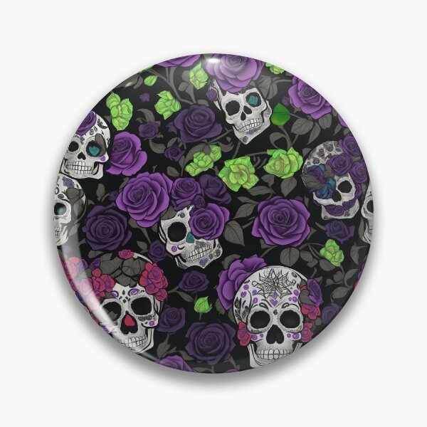 Item preview, Sugar Coated Bones Sugar Skull Pattern designed and sold by MindWave THC.