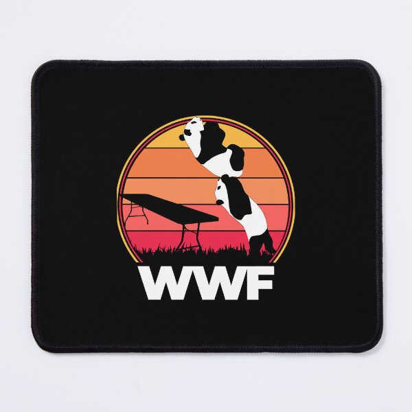 Item preview, Wwf wrestling pandas designed and sold by miketroll.