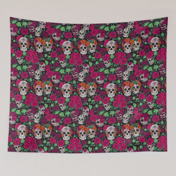 Item preview, Sugar Coated Bones Sugar Skull Pattern designed and sold by MindWave THC.