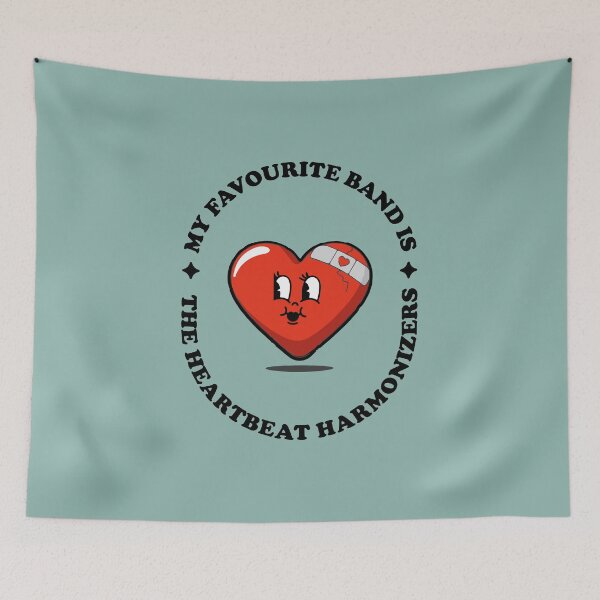Item preview, The Heartbeat Harmonizers - Nurse Music Lover designed and sold by Inkonicc.